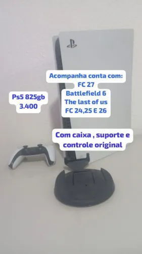 PS5 VENDO OU TROCO