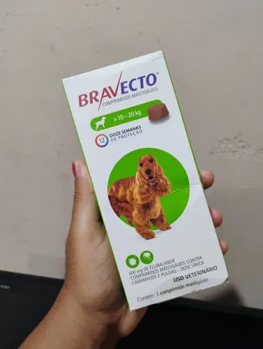 BravectoPulga e carrapatos - 3 meses