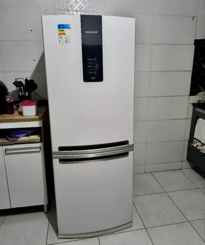 Geladeira Brastemp duplex frost free inversa