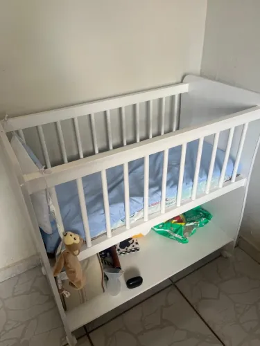 Mini berço com colchão 