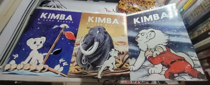 KIMBA O LEÃO BRANCO VOLUMES 1,2 e 3 * OSAMU TEZUKA NEW POP