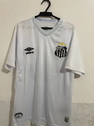 Camisa Santos Branca 2025 Neymar 10