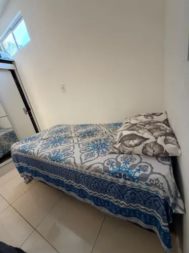 Cama box de solteiro + colchão