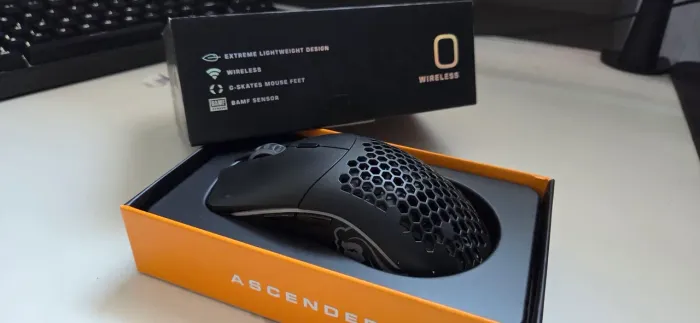 Mouse Gamer Glorious Model O Wireless Matte Black - 69g | Perfeito Estado | Caixa Original