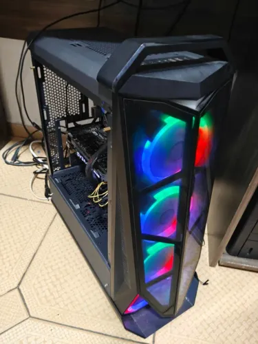 gabinete gamer com fonte leia o anuncio!