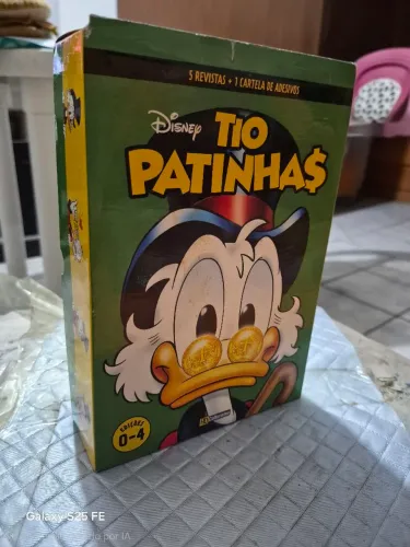 Box hoje Tio Patinhas culturama #zero ao #4