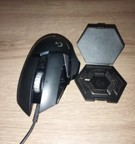 Mouse Gamer Logitech G502 HERO com RGB LIGHTSYNC, Ajustes de Peso, 11 Botões Programáveis,