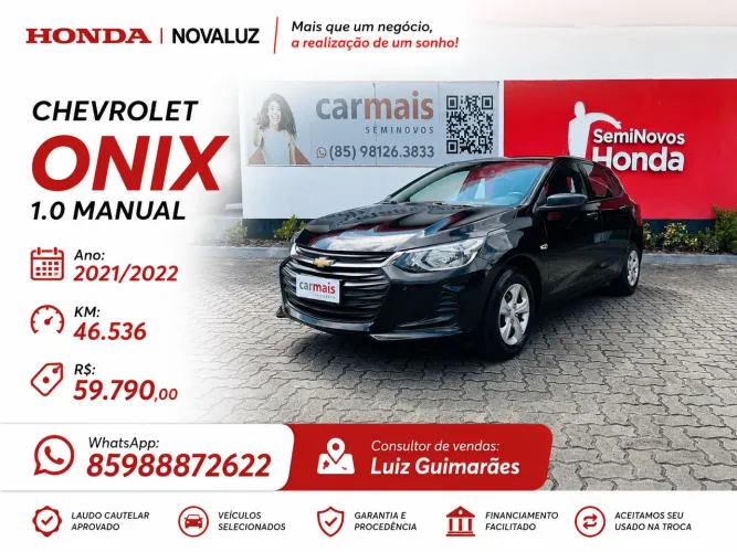 Chevrolet Onix Hatch 1.0 12V Flex Mec. 4P 2022