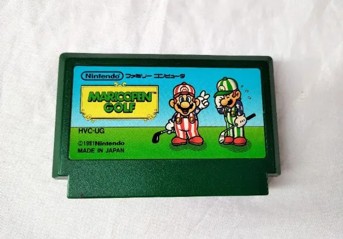 Mario Open Golf - Cartucho Original Japonês Nes Famicom