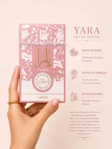 Perfume Árabe YARA ELIXIR - Lataffa 