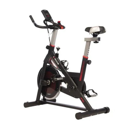 BICICLETA SPINNING KIKOS F5I RODA DE INÉRCIA 10KG
