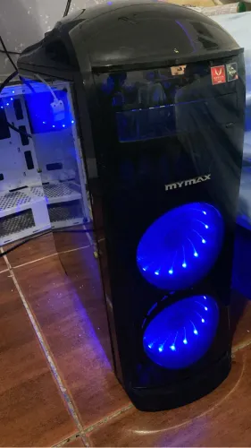 Gabinete Ganer Mymax Pegasus RGB 3 Fans Rgb (Controle)