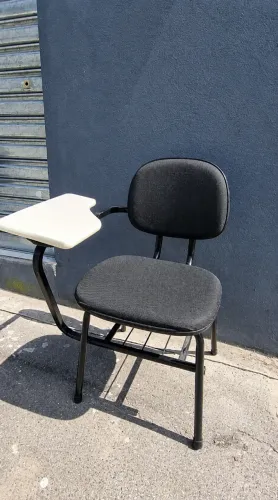 Cadeira Secretária com Prancheta Escamoteável e Removível, Universitária