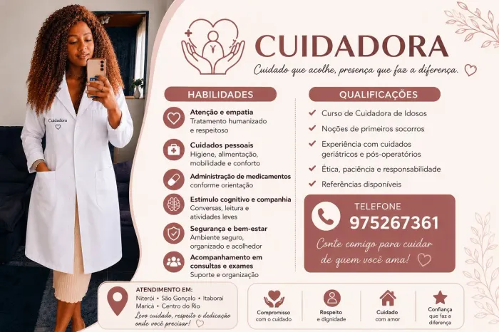 Cuidadora de Idosos 