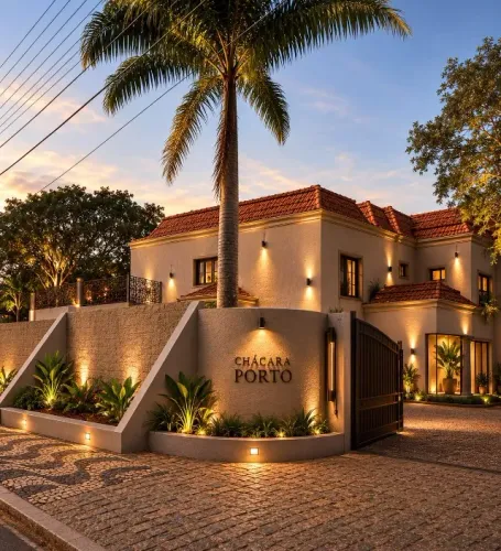 Chácara Alto Padrão à venda - 8.600 m² de terreno | 1.100 m² de área construída