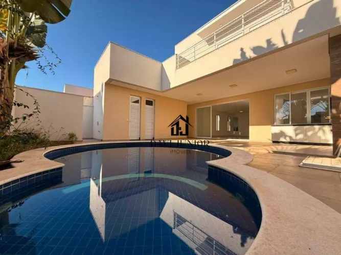Casa com 4 suítes com armários para alugar, 347 m² por R$ 11.500/mês - Condomínio Residenc