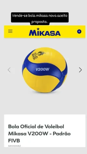 Vende-se bola mikasa oficila