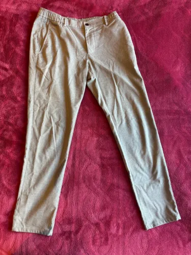 Calca social masculina Zara cinza TAM. 42 ou médio 