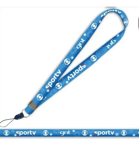 Cordão Crachá Chaveiro Globo Sportv