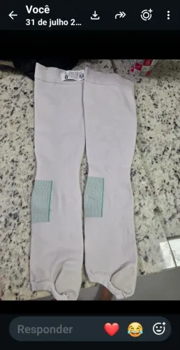 Meia de compressão varimed<br>R$30,00