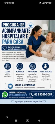 Acompanhante hospitalar