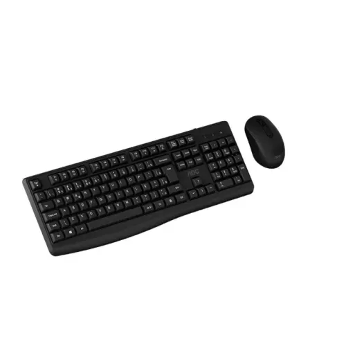Kit Teclado e Mouse AOC Sem Fio/ Wireless Set, 2.4 GHz , KM310, Novo Lacrado