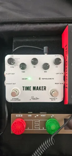 Pedal delay time maker