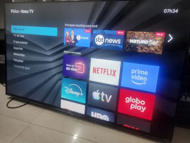 Tv Smart Philco Roku 50 Polegadas 