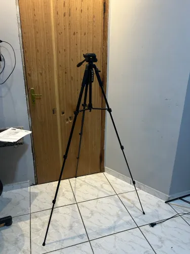 Tripé Profissional 1,80m Para Câmera E Celular Com Cabeça Panorâmica 360°