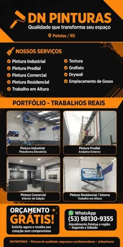 Pinturas em geral 