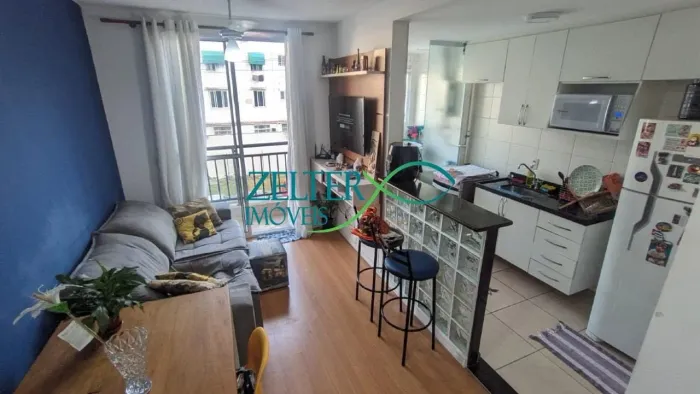 Dez Zona Norte, Apartamento, 48m2, à venda, 2 quartos, 1 banheiro, 1 vaga, Vista Alegre, R