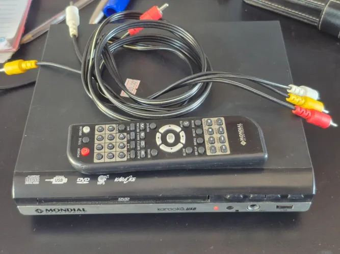 DVD mondial com USB
