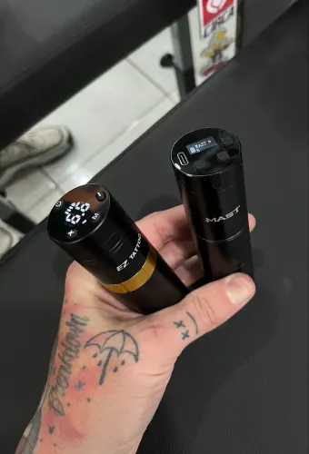 2 Máquinas Tattoo Pen Tatuagem Mast EZ