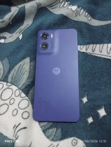 Celular Motorola g05 com a caixa e o carregador original de fábrica