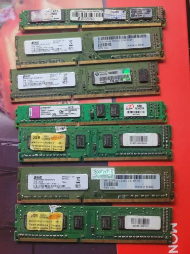 Lote 2gb ddr3 pc
