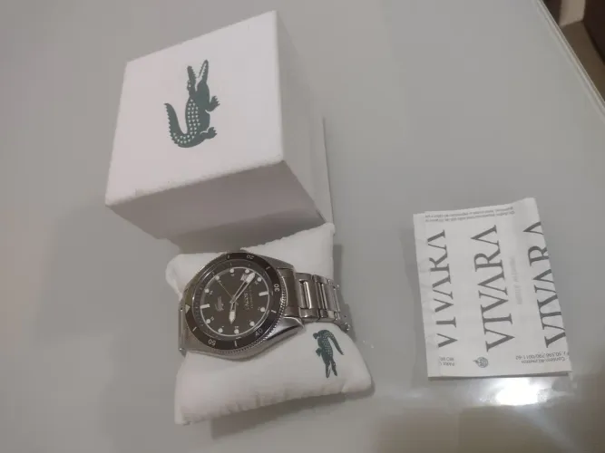 Relógio Lacoste automático e technos originais
