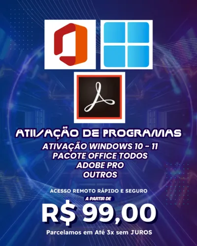INSTALAÇÕES DE PROGRAMAS