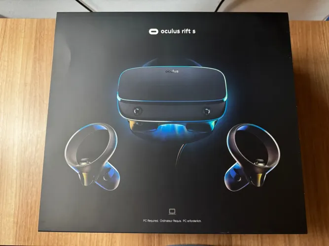 Oculus de Realidade Virtual - Oculus Rift S - Estado de Novo | Apenas Unboxing e Teste