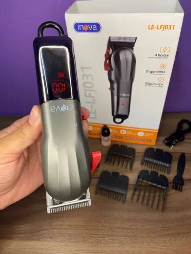 Máquina de Cortar Cabelo Inova LE-LFJ031