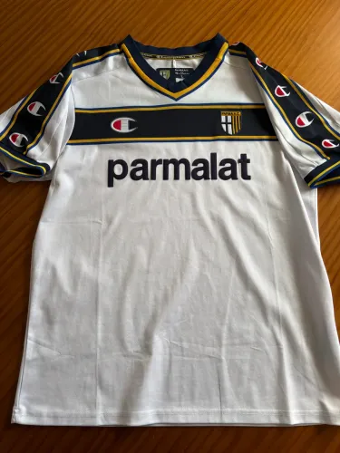 Camisa Champions retrô Parma away 2002-03