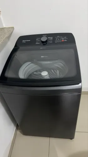 maquina de lavar brastemp 12kg cinza platinum