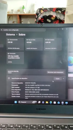NOTEBOOK SAMSUNG