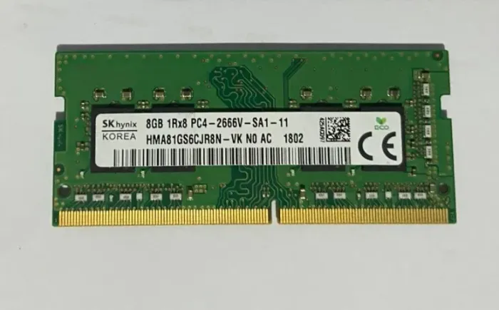 Memória RAM 8Gb DDR4 2400Mhz (para notebook) Em perfeito estado!