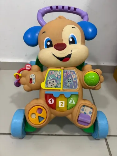 Andador Fisher Price Cachorrinho Andador de Bebê
