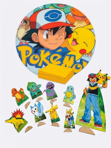Kit decoração de festa Pokémon