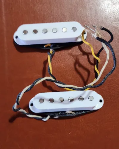 Captador Lollar Vintage Blonde (meio + braço) - single stratocaster
