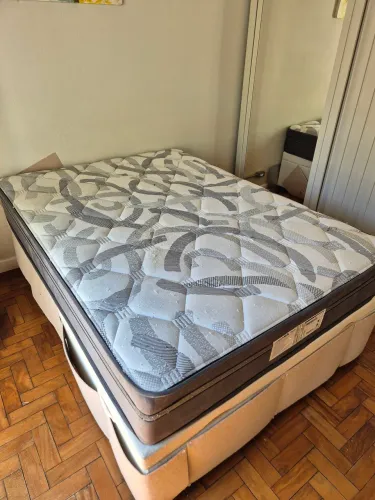 Cama Box + Colchão Casal