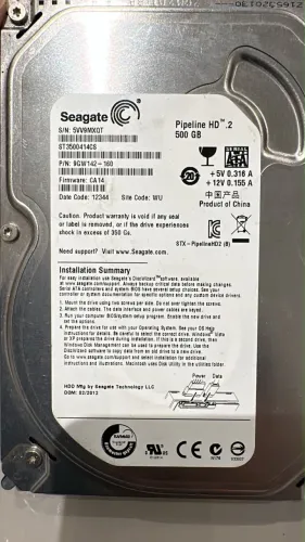 HD SEAGATE 500GB