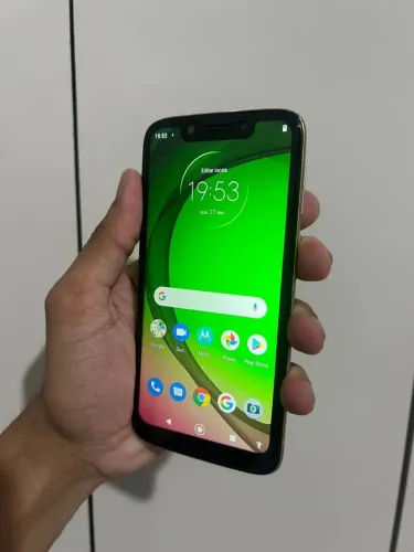 Motog7 play 32gb em perfeito estado já na película e o Cabo USB 23