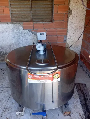 Tanque de leite 500Lts